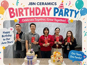 Celebraci&oacute;n del cumplea&ntilde;os de junio de JBN Ceramics: compartiendo alegr&iacute;a, amistad y esp&iacute;ritu de equipo